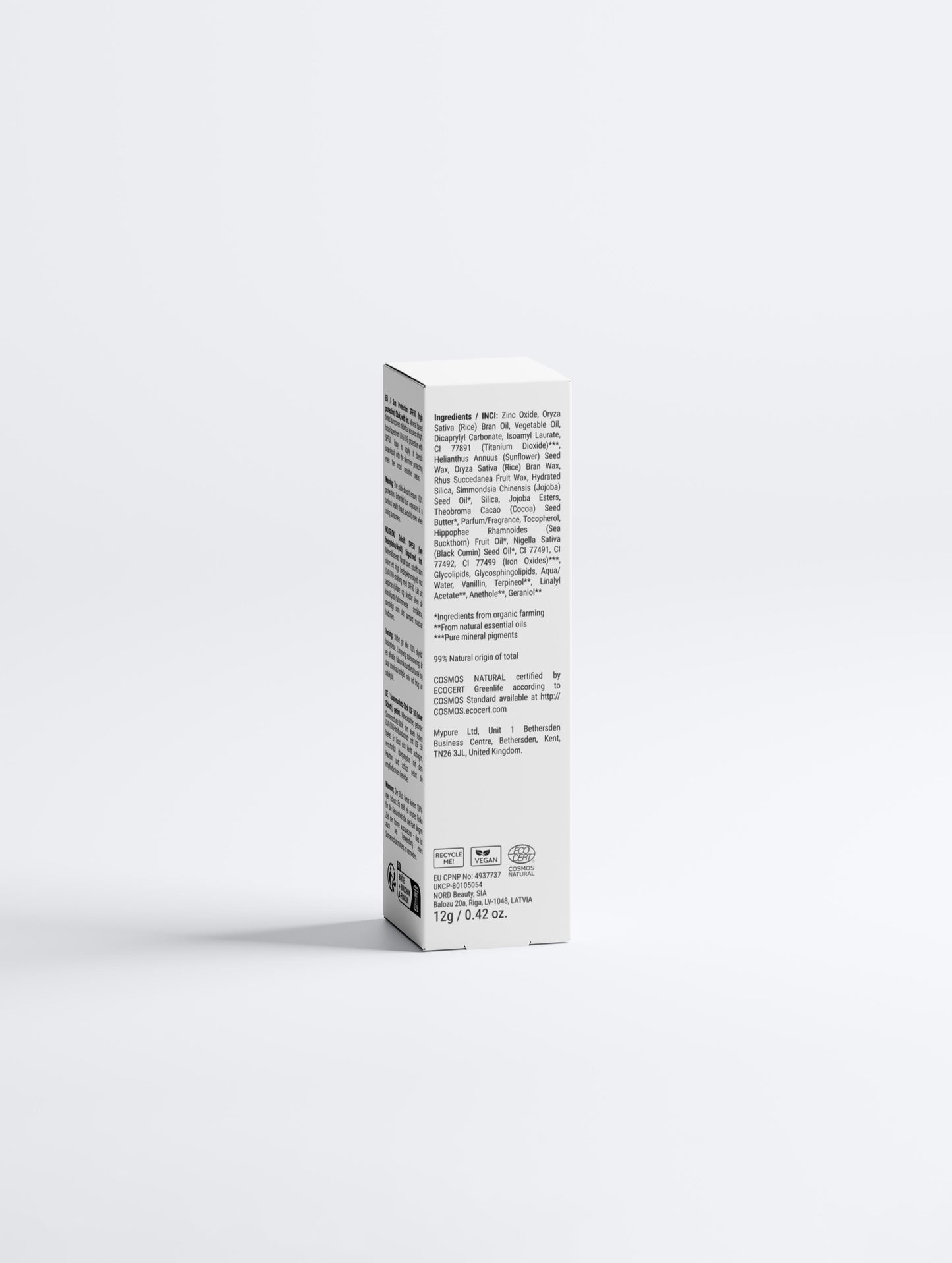 Protetor Solar FPS 50 em Bastão, com Cor