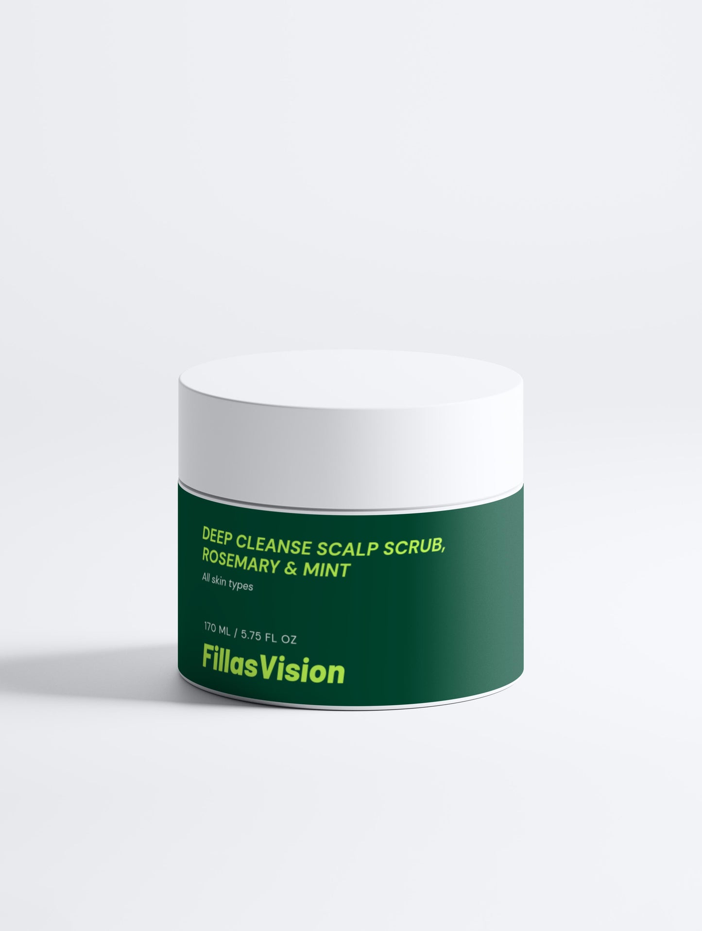 *Esfoliante Purificante do Couro Cabeludo – Alecrim & Hortelã