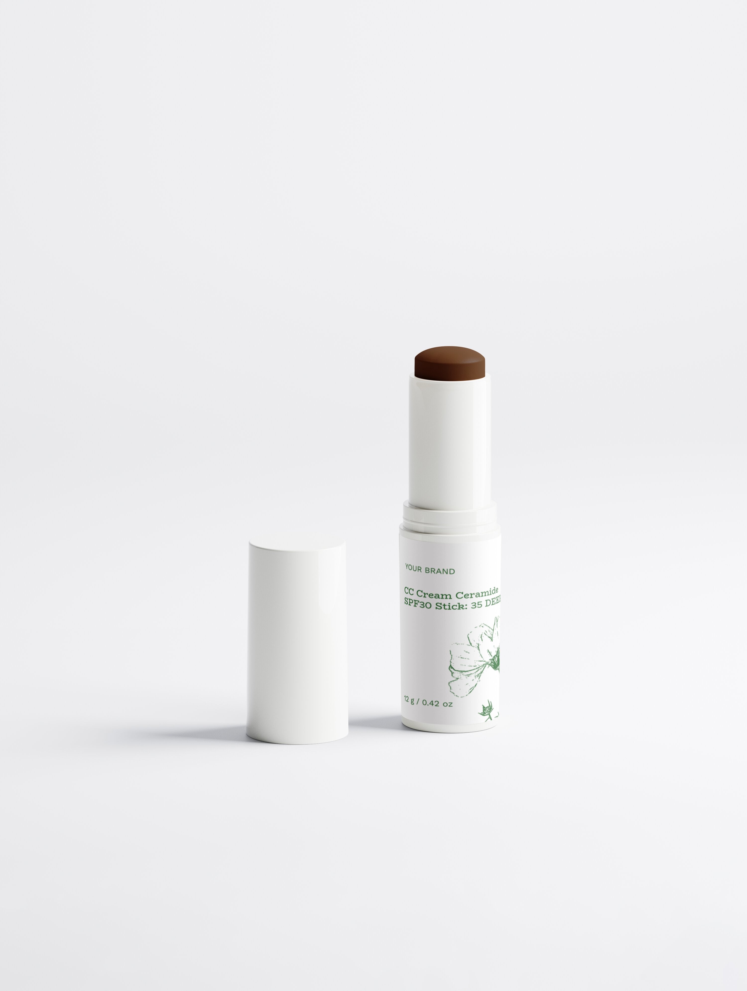 Protetor solar - CC Cream Ceramidas Deep – Ideal para Pele Negra