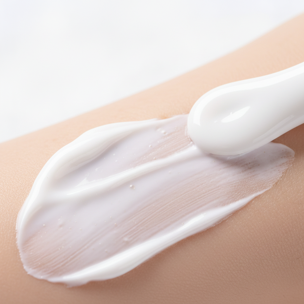 Detalhe da textura cremosa