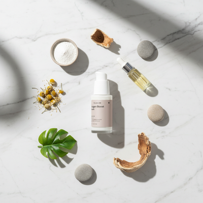 Flat Lay - Composição Natural