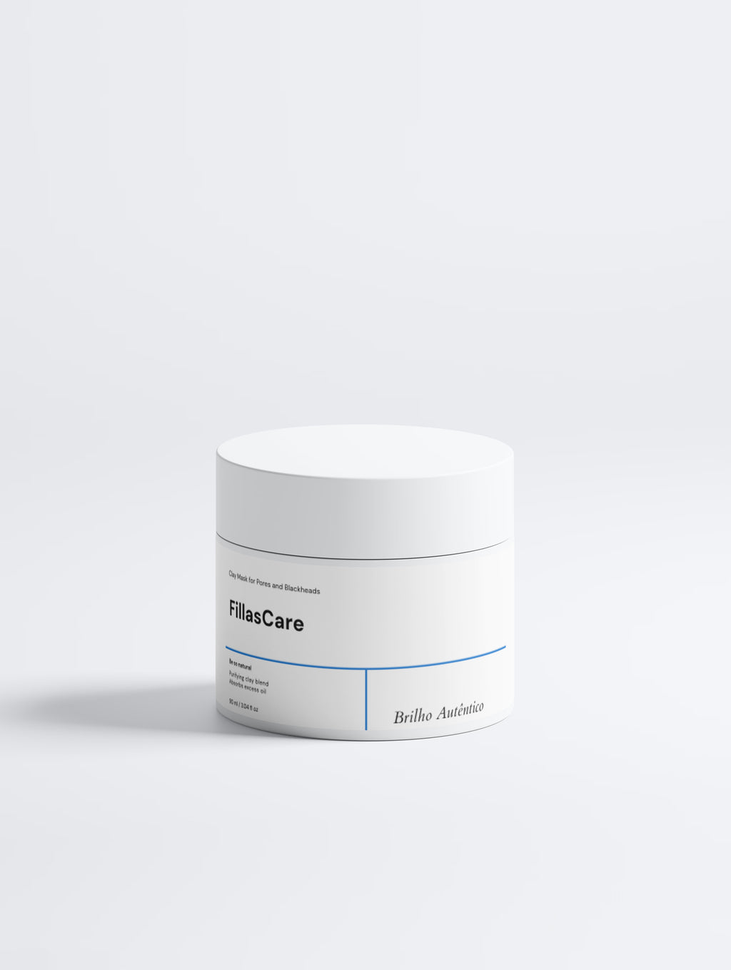 Máscara facial - Máscara de Argila para Poros e Cravos