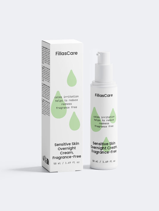 Sensitive Skin Overnight Cream, Fragrance-Free