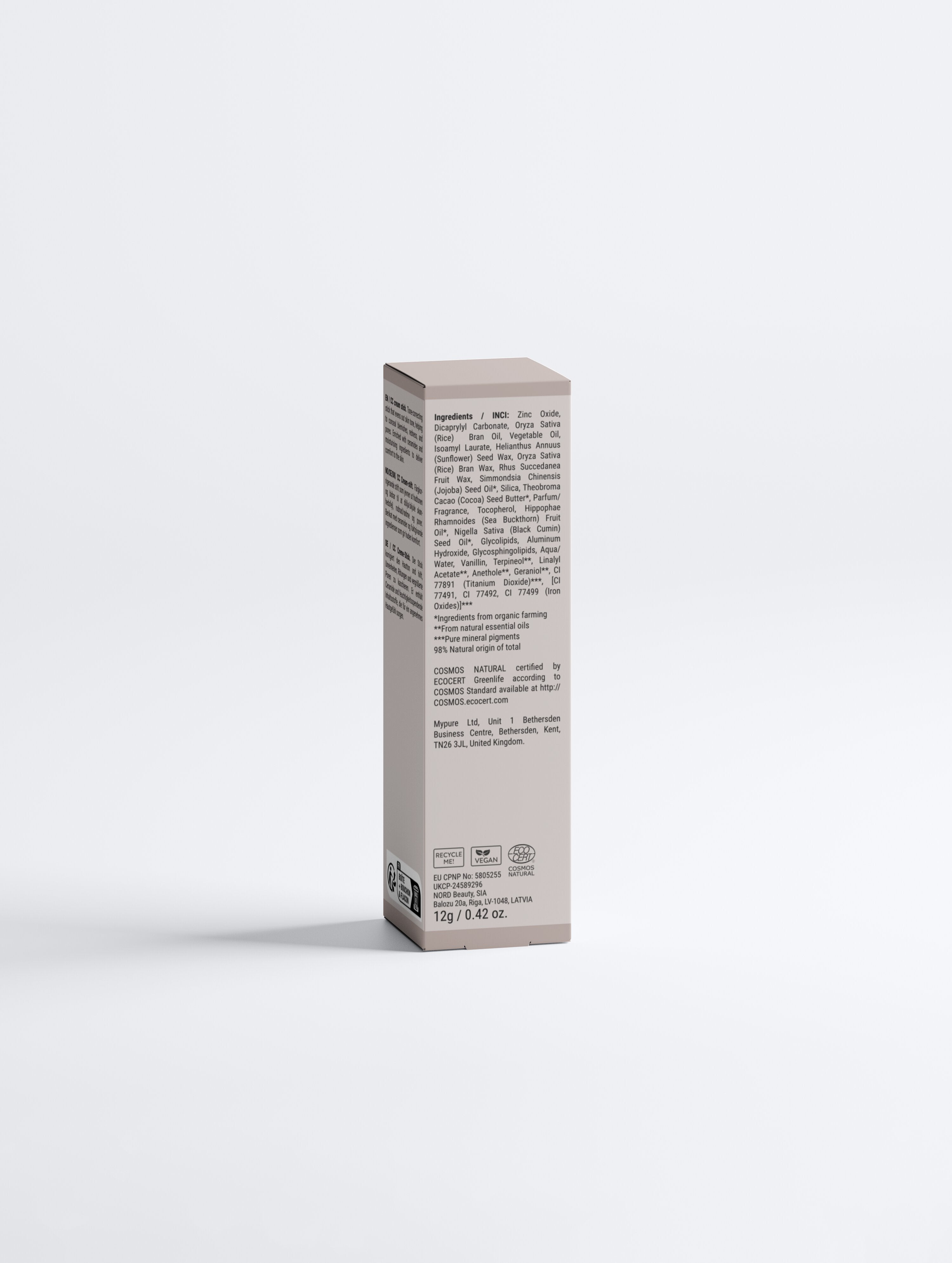 Protetor solar - CC Cream Ceramidas Deep – Ideal para Pele Negra