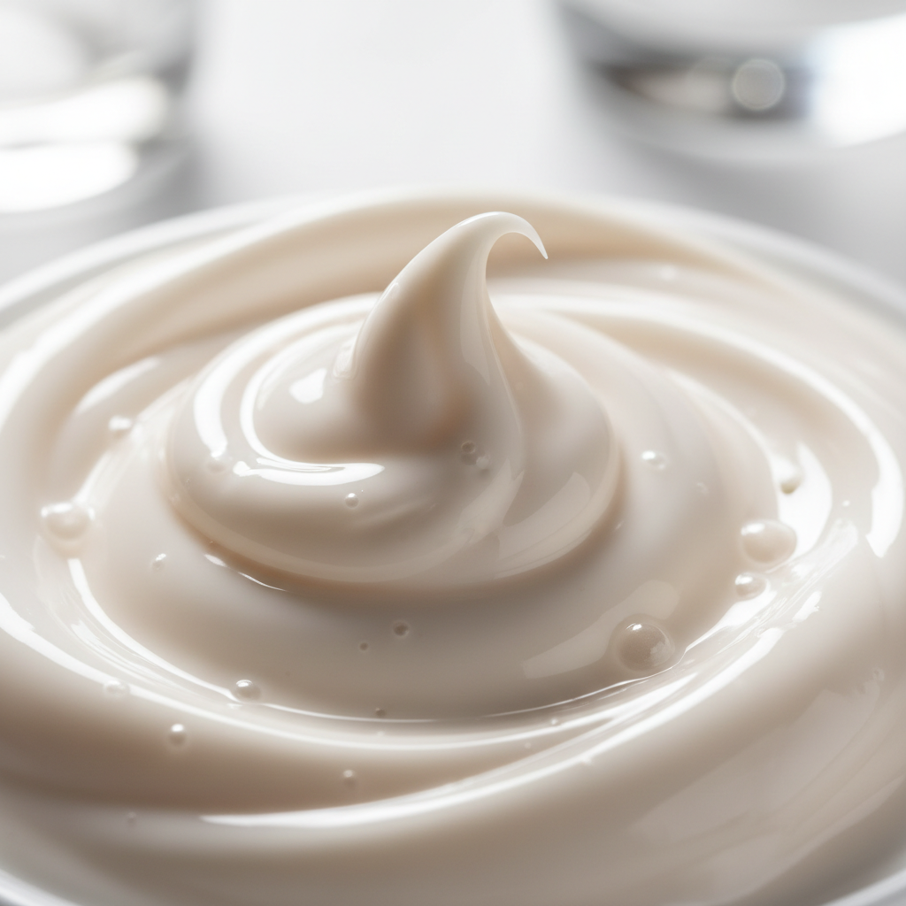 Textura do creme removedor de manchas