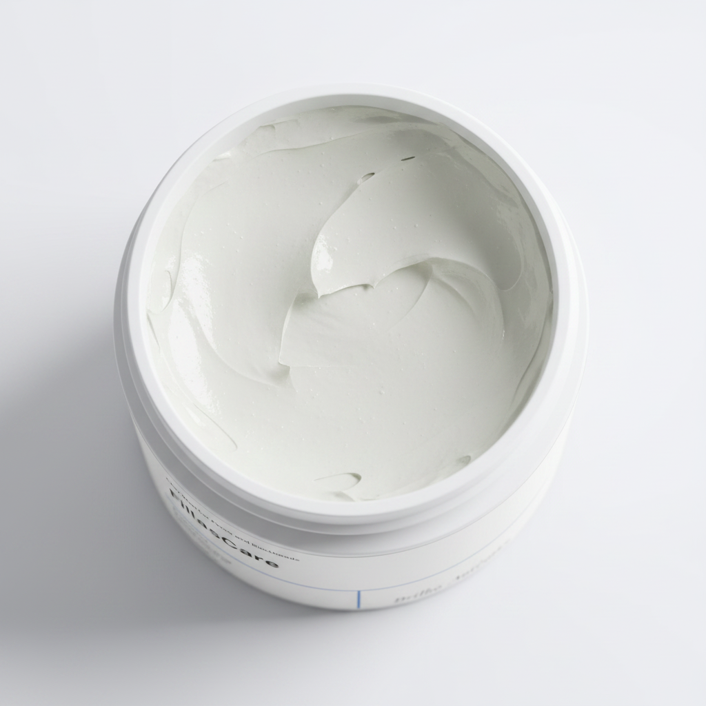 Texture — Open Jar Top View
