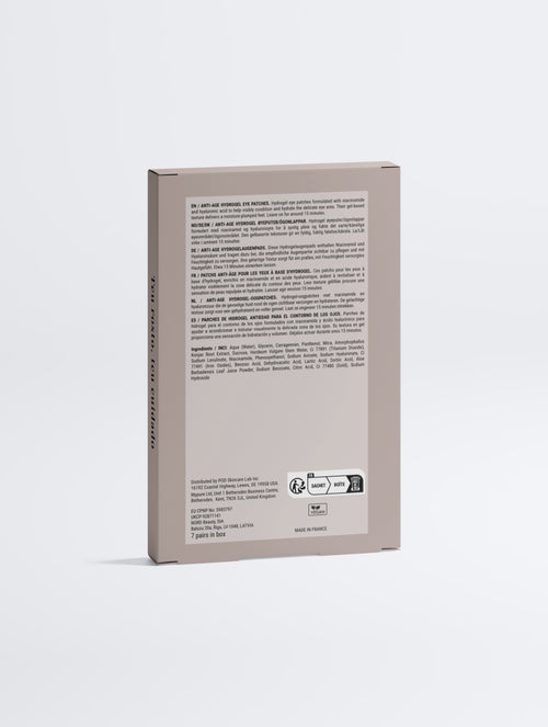 7 Pares de Patches de Hidrogel Anti-Idade para os Olhos